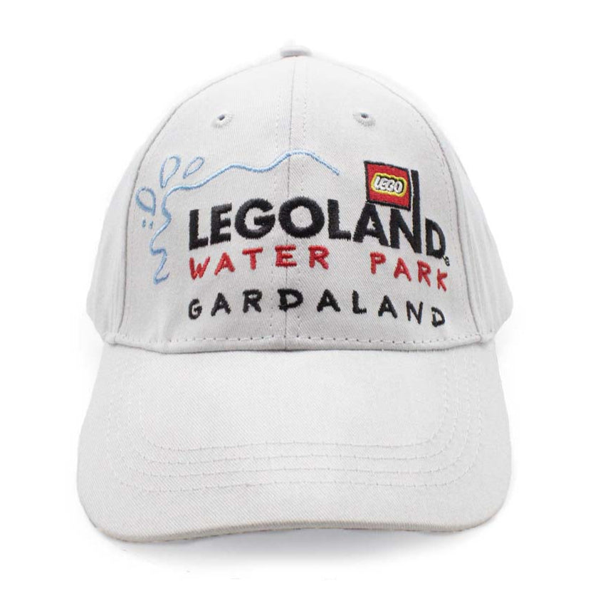 Cappello LEGOLAND® adulti colore bianco visione frontale