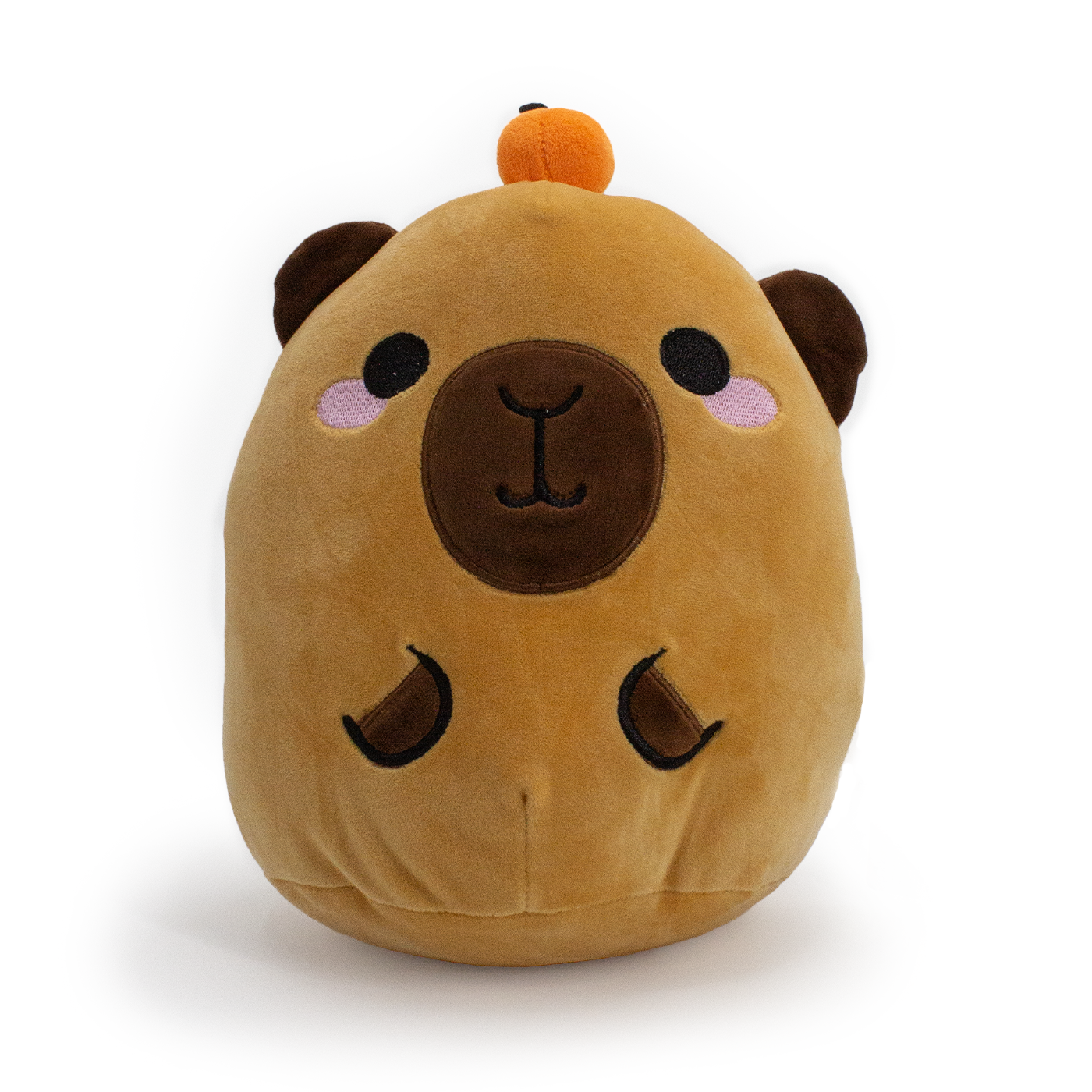 Duke Capibara Peluche Cuscino visione frontale