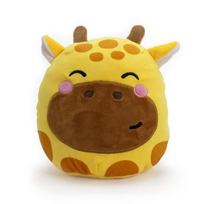 Raffi Giraffa Peluche Cuscino visione frontale