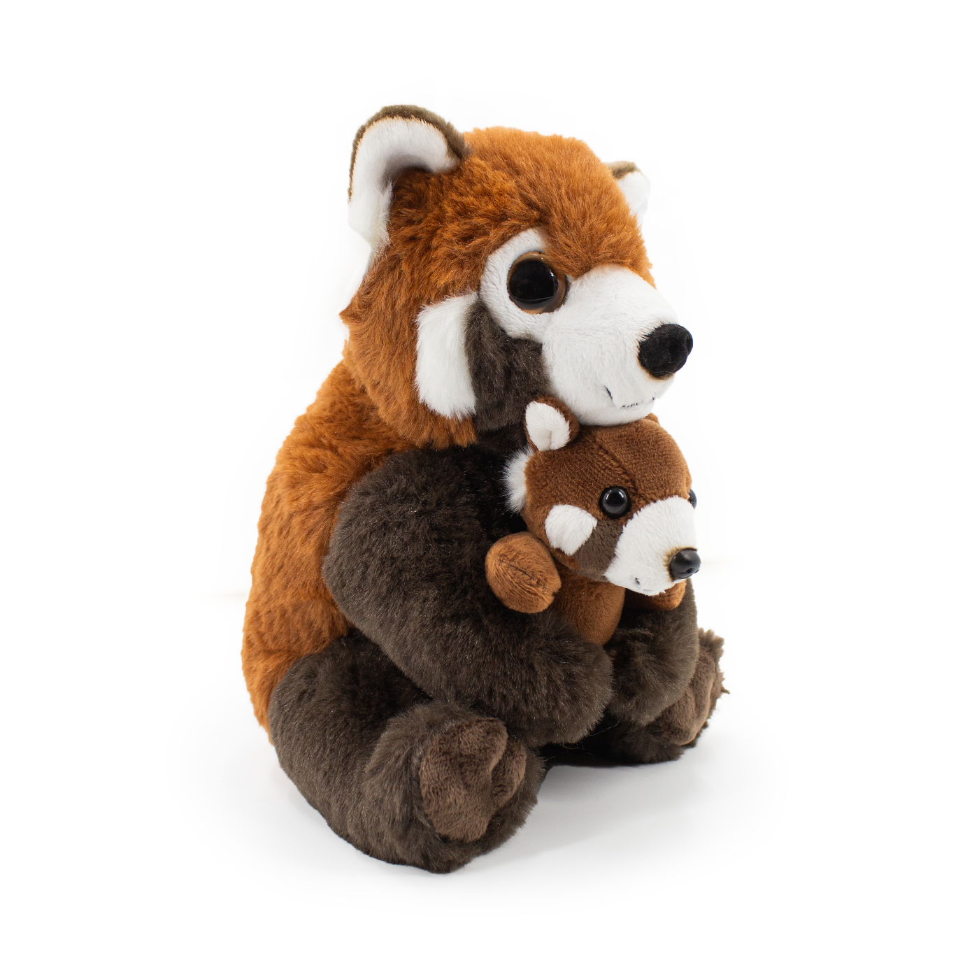 Panda rosso con Baby visione con prospettiva laterale