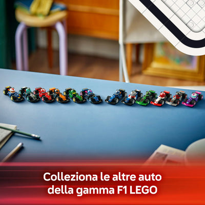 Monoposto di F1® da collezione fotografia promozionale "Colleziona le altre auto della gamma F1 LEGO"
