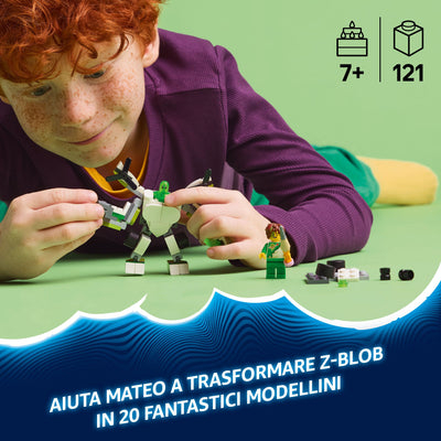 Le avventure del robot e del veicolo di Z-Blob