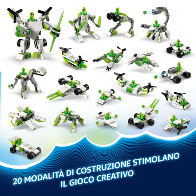 Le avventure del robot e del veicolo di Z-Blob