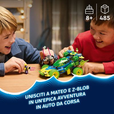 Il fuoristrada da corsa di Mateo e Z-Blob