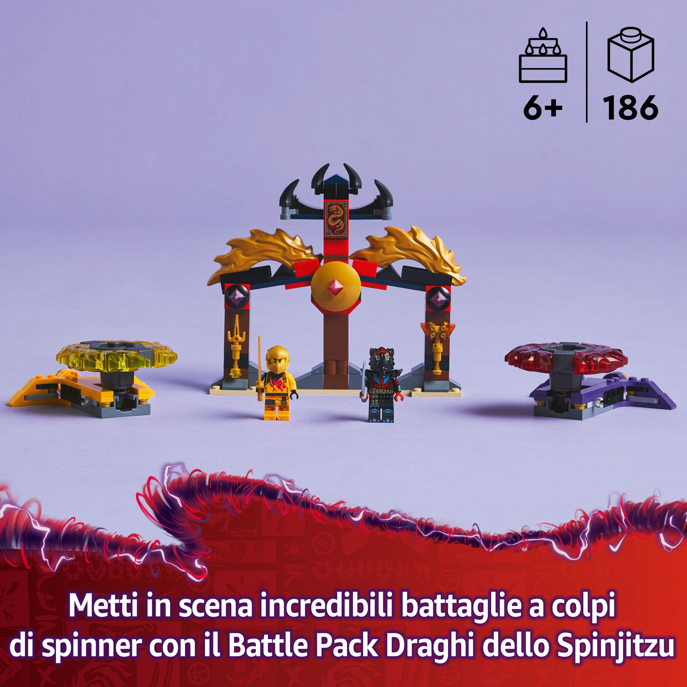 Battle Pack draghi dello Spinjitzu