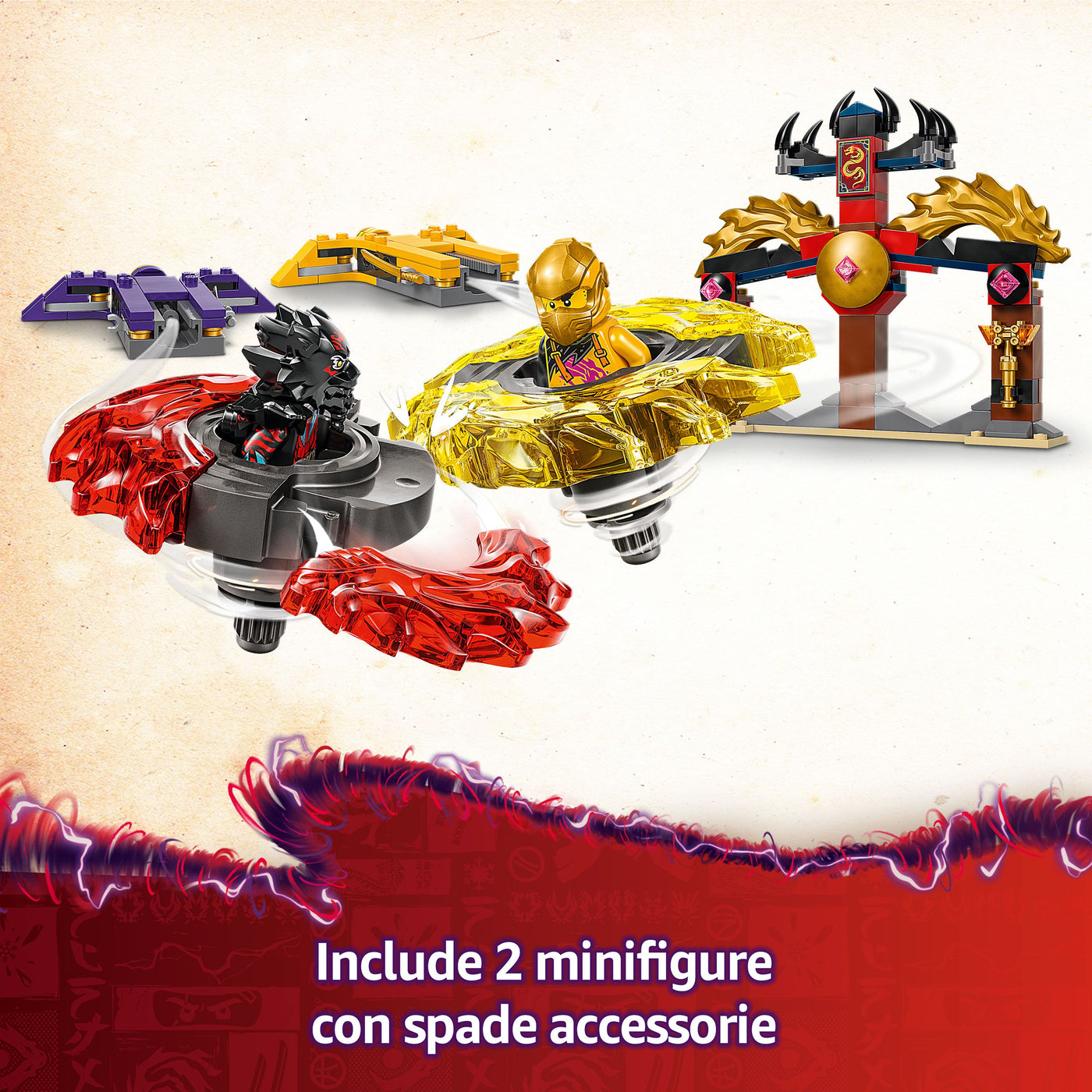 Battle Pack draghi dello Spinjitzu