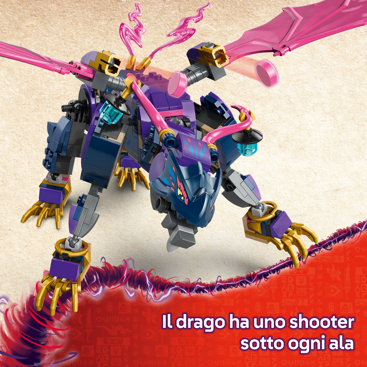 Rontu, il Drago Maestro visione dettaglio shooter del drago