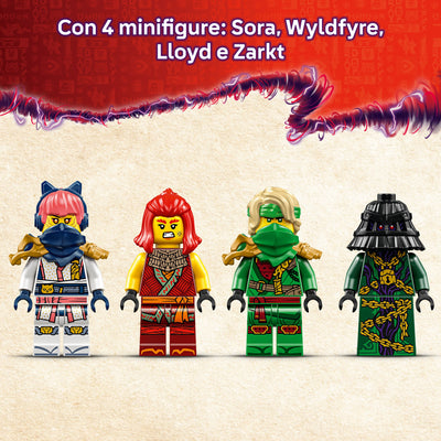 Rontu, il Drago Maestro visione dettaglio minifigure incluse nel set lego