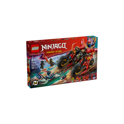 Veicolo da combattimento Ninja visione con prospettiva della scatola del set lego