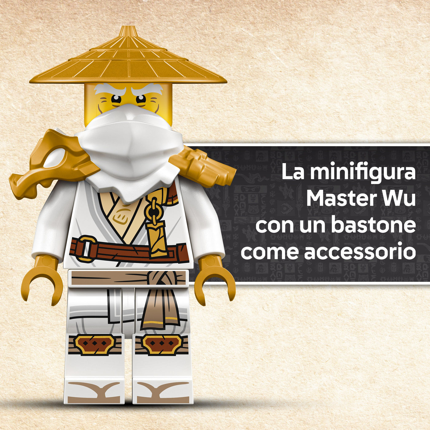 Drago-guardiano visione dettaglio minifigure inclusa nel set lego