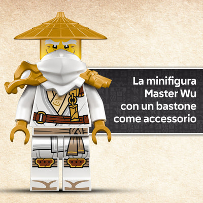 Drago-guardiano visione dettaglio minifigure inclusa nel set lego
