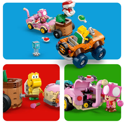 Mario Kart™ – All'inseguimento della Pianta Piranha potenziata visione dettagli compresi nel set lego