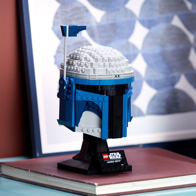 Casco di Jango Fett™ fotografia del set lego costruito in ambiente domestico da esposizione
