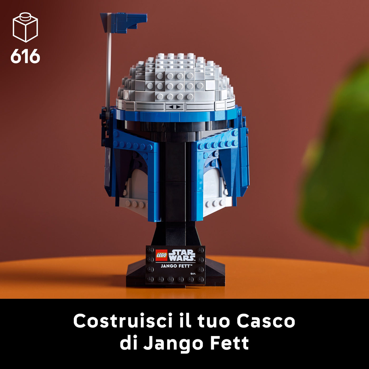 Casco di Jango Fett™ fotografia promozionale "Costruisci il tuo casco di Jango Fett"