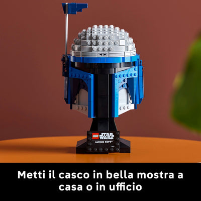 Casco di Jango Fett™ fotografia promozionale "Metti il casco in bella mostra a casa o in ufficio"