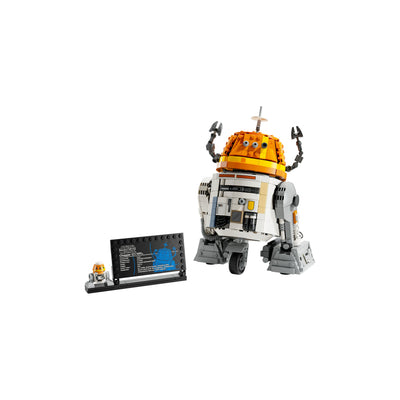 Droide astromeccanico Chopper (C1-10P)™ visione frontale del set lego costruito