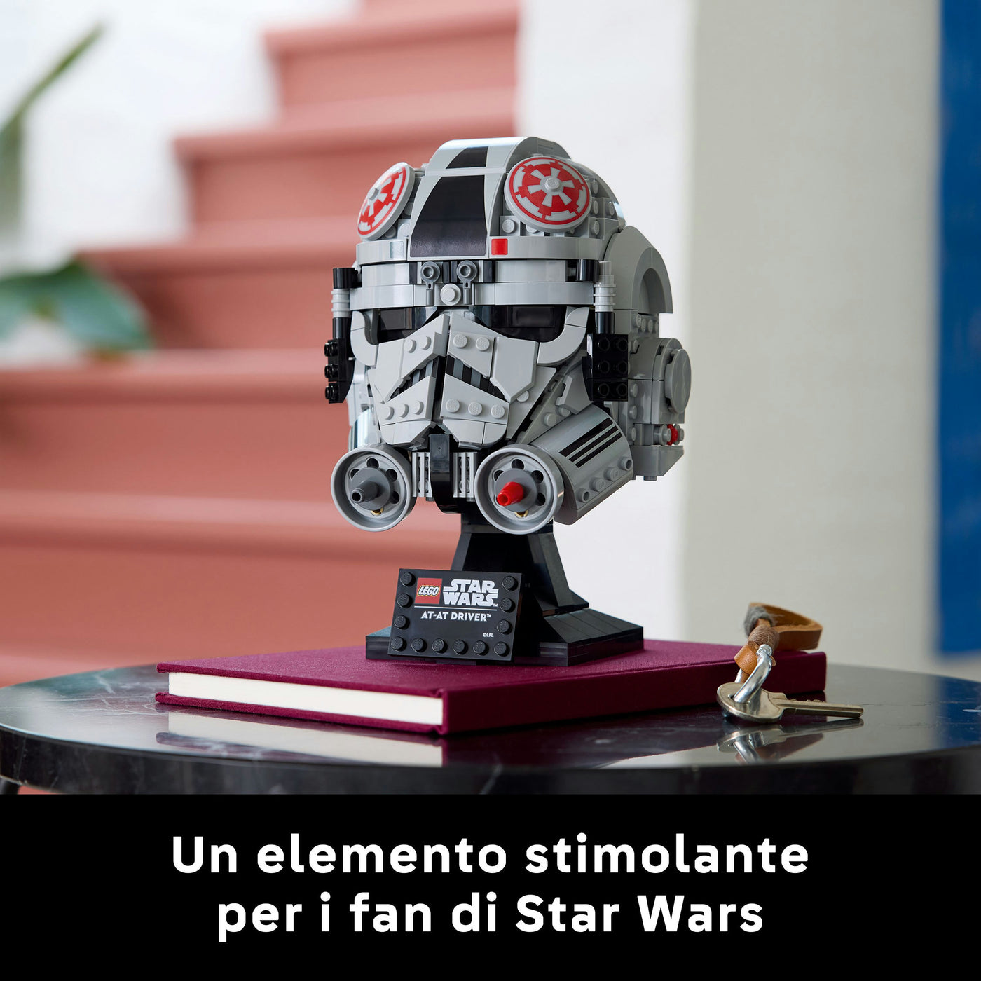 Casco pilota di AT-AT fotografia promozionale "Un elemento stimolante per i fan di Star Wars"