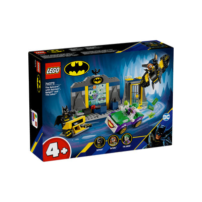 Batcaverna con Batman, Batgirl e The Joker