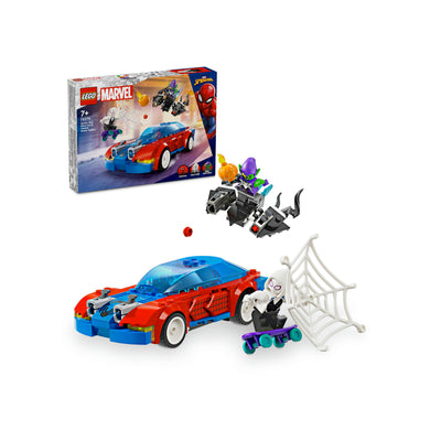 Auto da corsa di Spider-Man e Venom Goblin