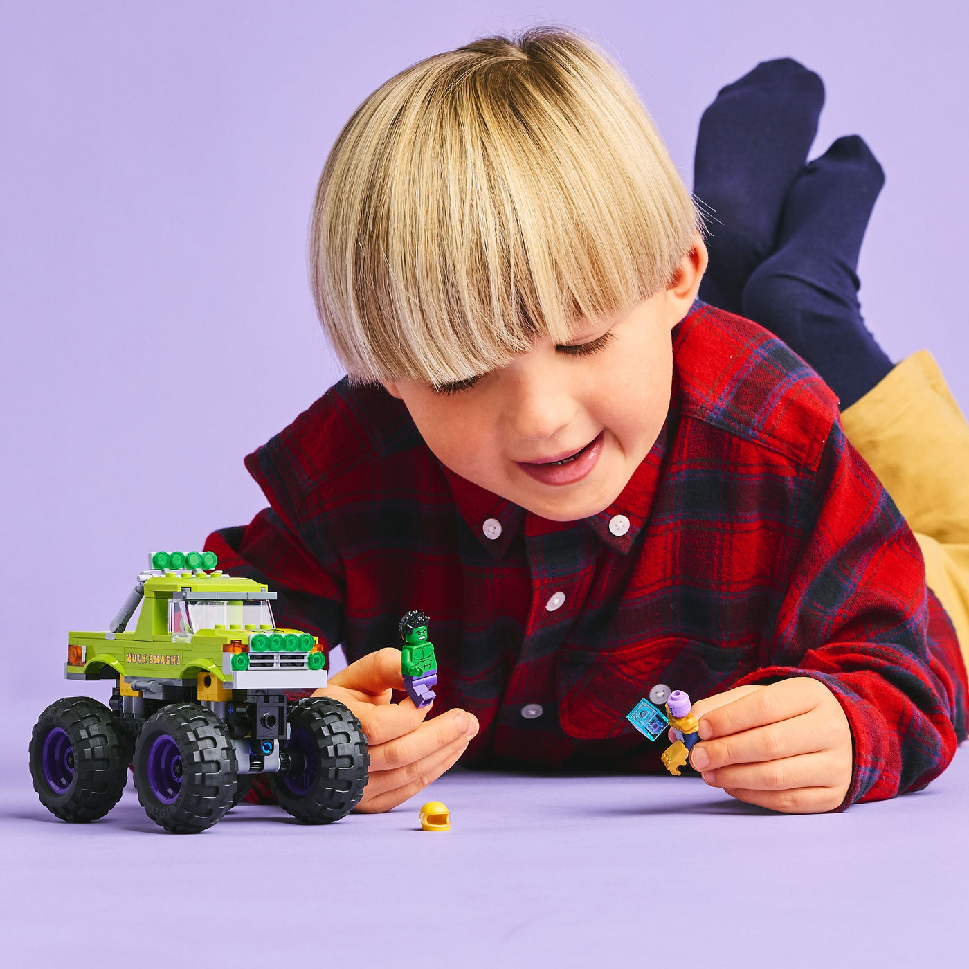 Truck di Hulk contro Thanos