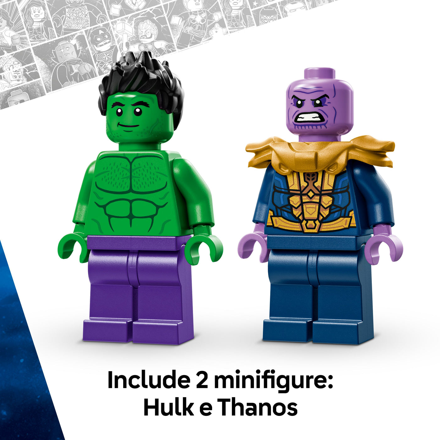 Truck di Hulk contro Thanos