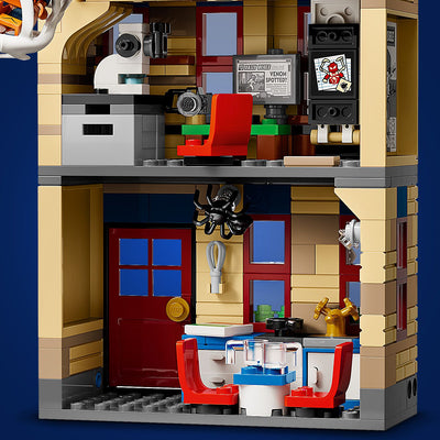 Appartamento di Peter Parker fotografia interni del set lego costruito e accessori