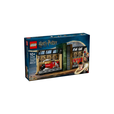 Book Nook: Espresso per Hogwarts™ visione con prospettiva laterale della scatola del set lego