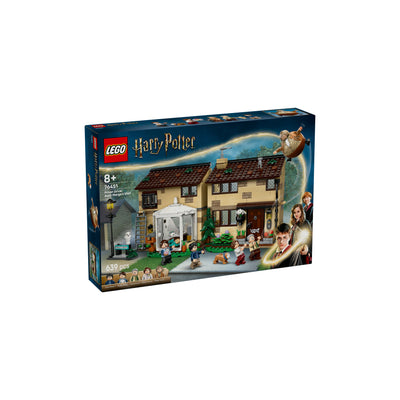 Privet Drive: la visita di zia Marge visione con prospettiva laterale della scatola del set lego