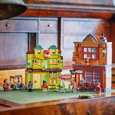 Accessori di Prima Qualità per il Quidditch e Gelateria fotografia set lego costruito in ambiente domestico da epsosizione