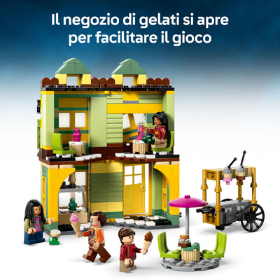 Accessori di Prima Qualità per il Quidditch e Gelateria fotografia promozionale "Il negozio di gelati si apre per facilitare il gioco"