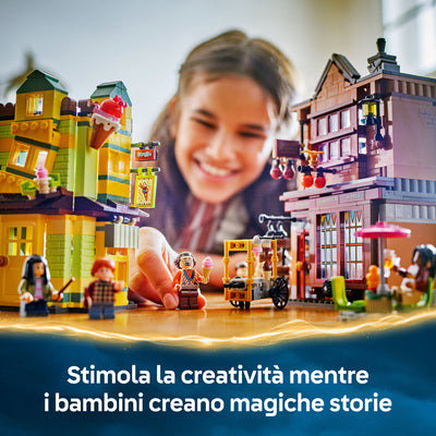 Accessori di Prima Qualità per il Quidditch e Gelateria fotografia promozionale "Stimola la creatività mentre i bambini creano magiche storie"