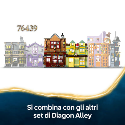 Accessori di Prima Qualità per il Quidditch e Gelateria fotografia promozionale "Si combina con gli altri et di Diagon Alley"