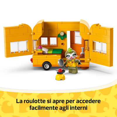 La roulotte e il negozio di giardinaggio di Florindo