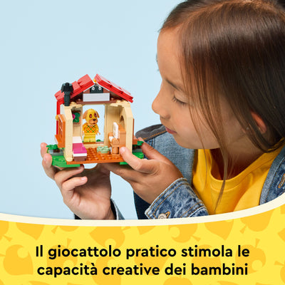 La casetta di Dora fotografia promozionale "Il giocattolo pratico stimola le capacità creative dei bambini"