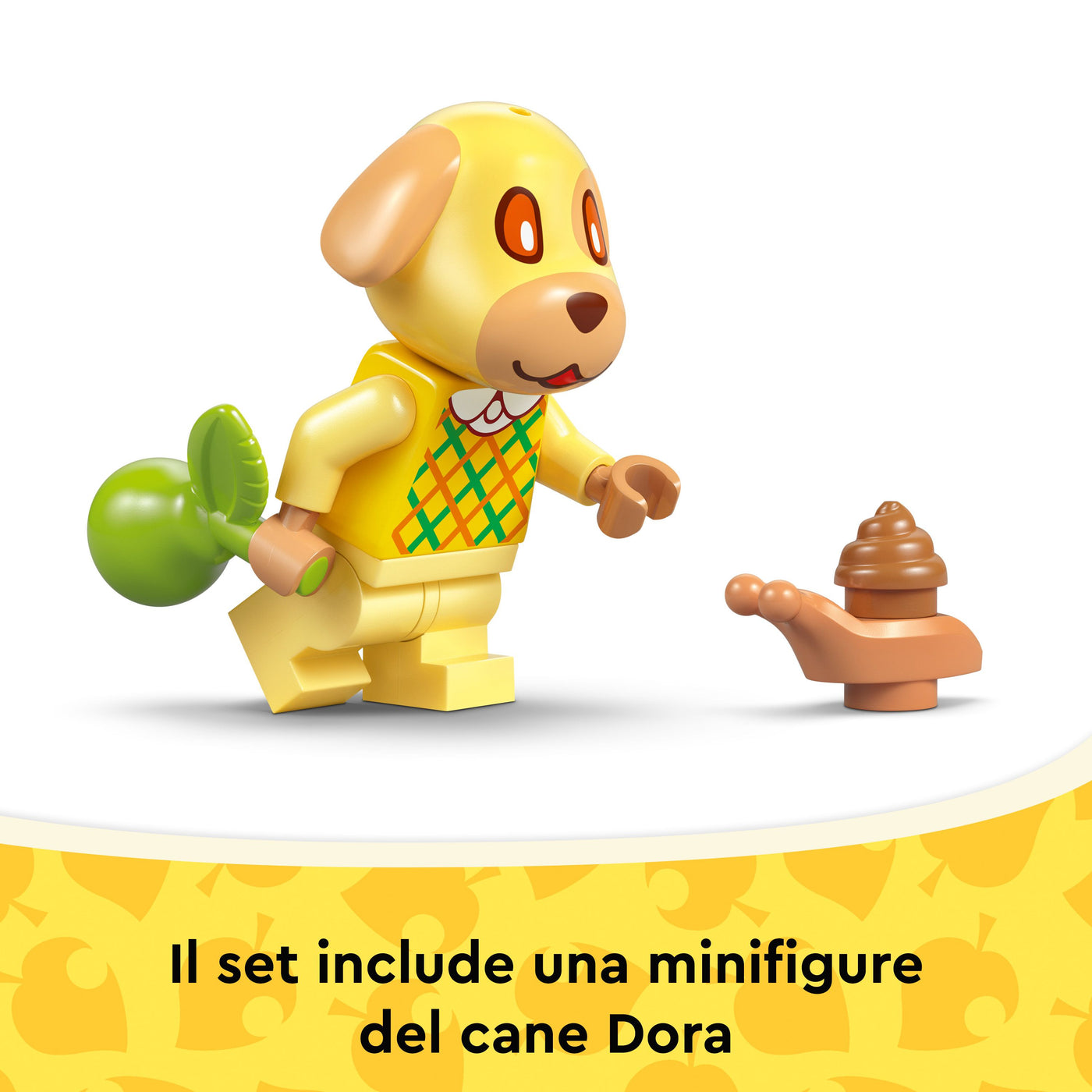 La casetta di Dora visione dettaglio"Il set include una minifigure del cane Dora"