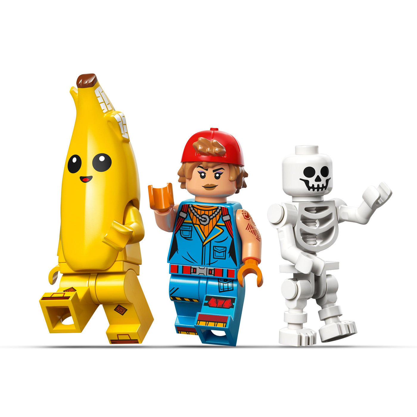 Campo di Bananita e Starter visione dettaglio minifigure incluse nel set lego