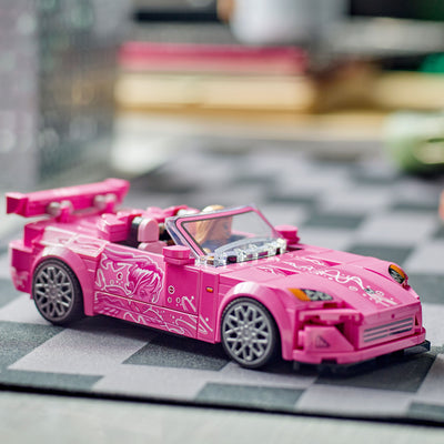 2 Fast 2 Furious Honda S2000 ftoografia del set lego in ambiente domestico da esposizione