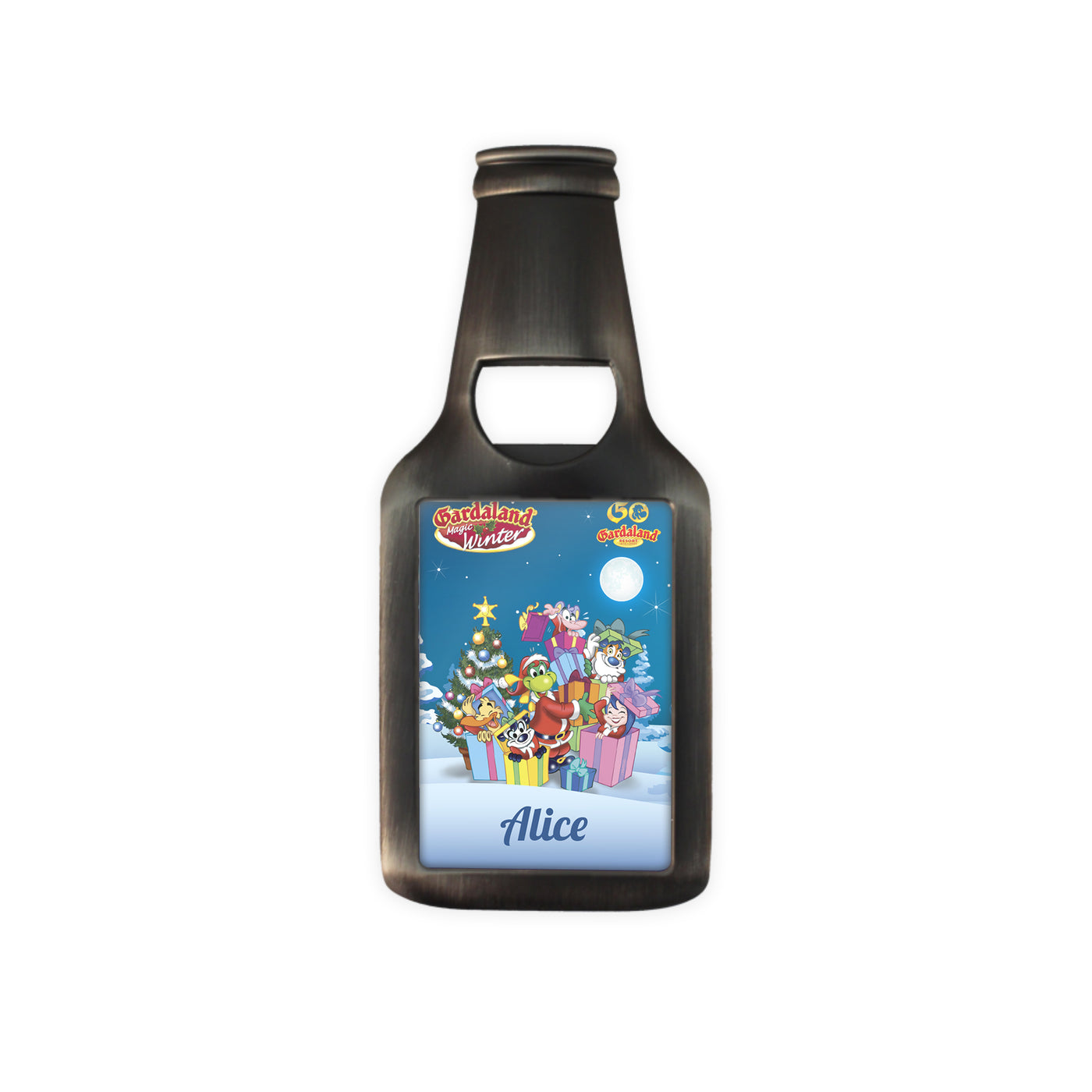 Apribottiglie personalizzato Magic Winter