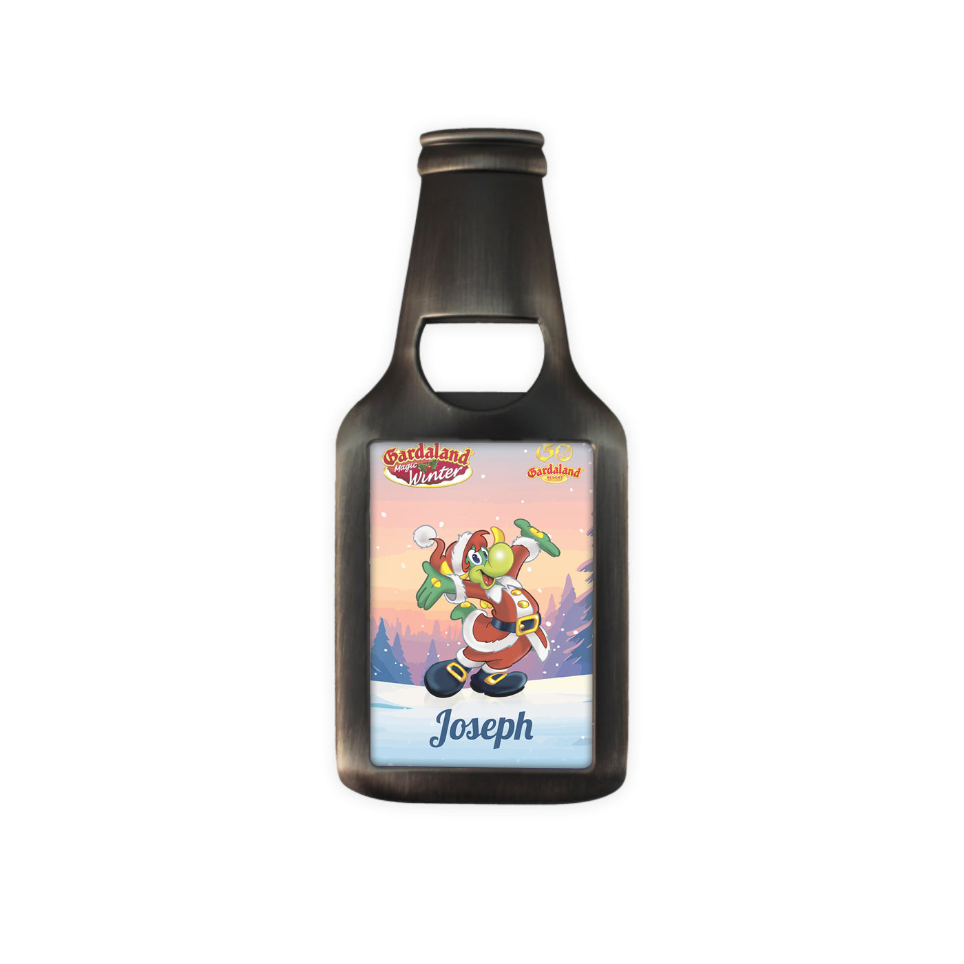 Apribottiglie personalizzato Magic Winter