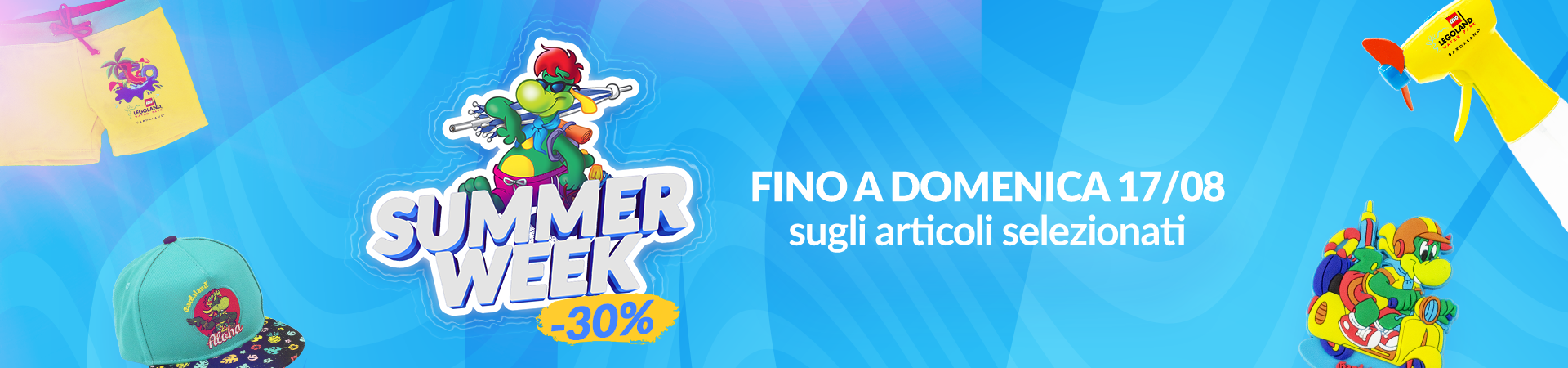 Summer Week Banner per visione desktop