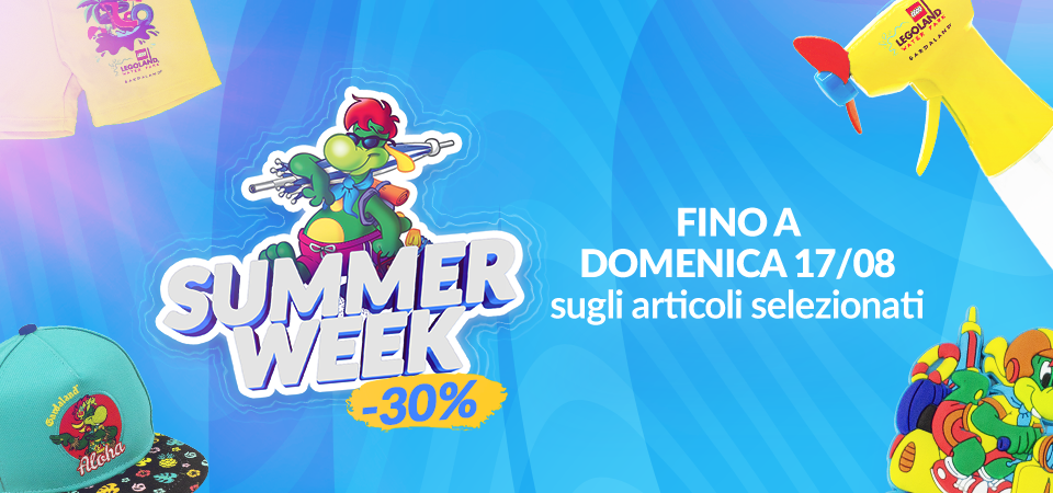 Summer Week Banner per visione mobile