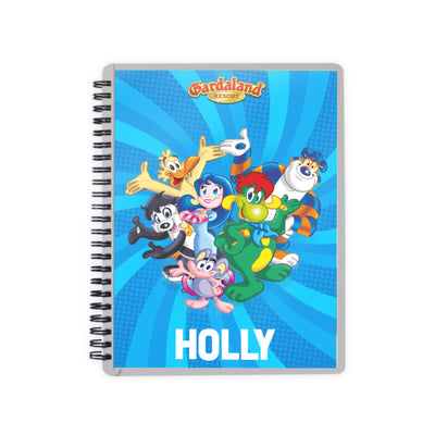 Quaderno grande personalizzato Prezzemolo & Friends