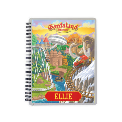 Quaderno grande personalizzato Gardaland Park