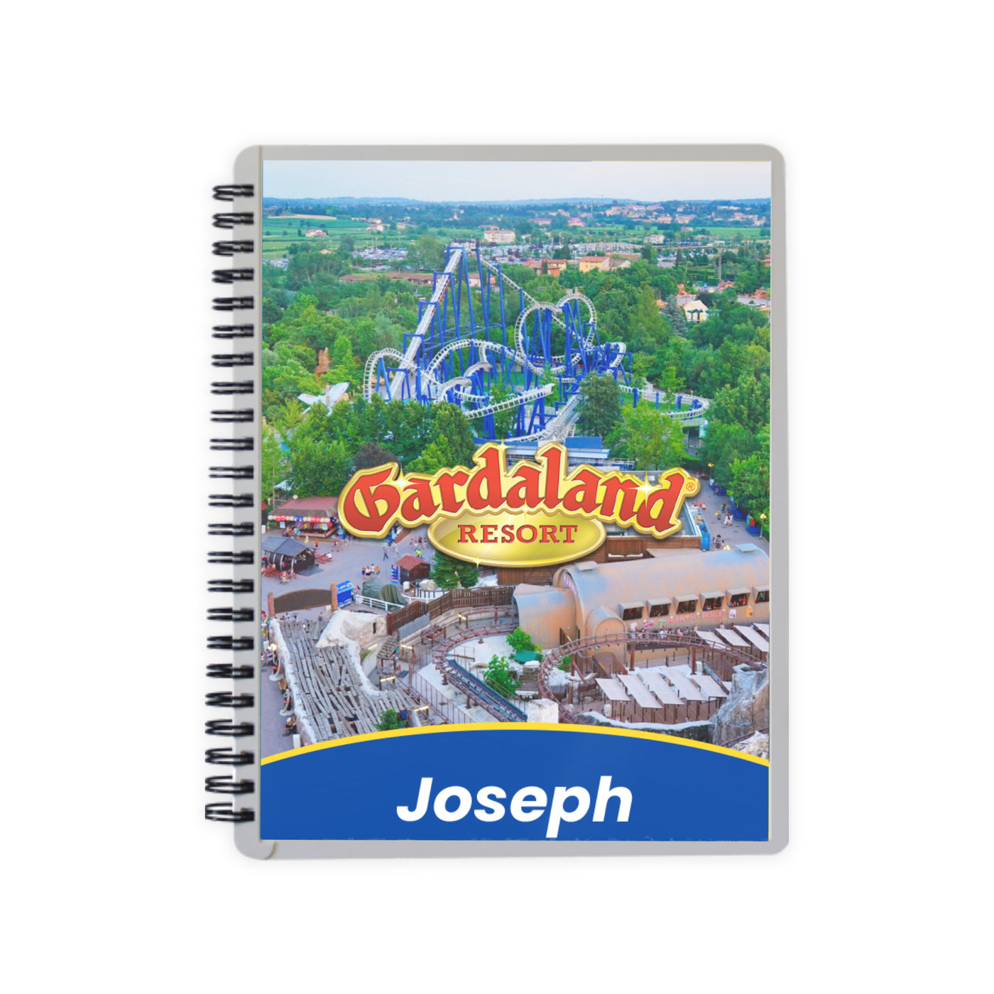 Quaderno grande personalizzato Gardaland Park