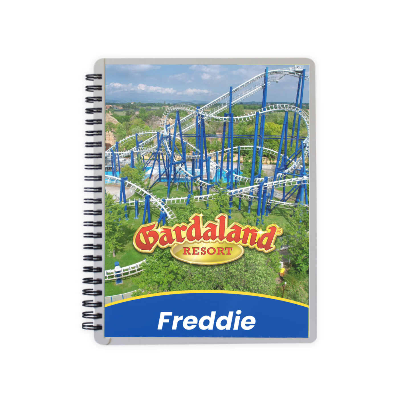 Quaderno grande personalizzato Gardaland Park