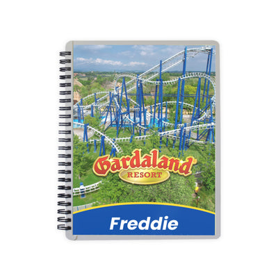 Quaderno grande personalizzato Gardaland Park