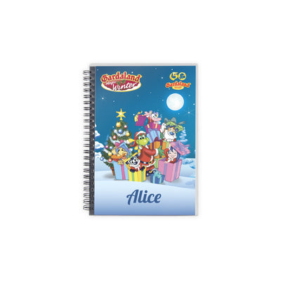 Quaderno personalizzato Magic Winter