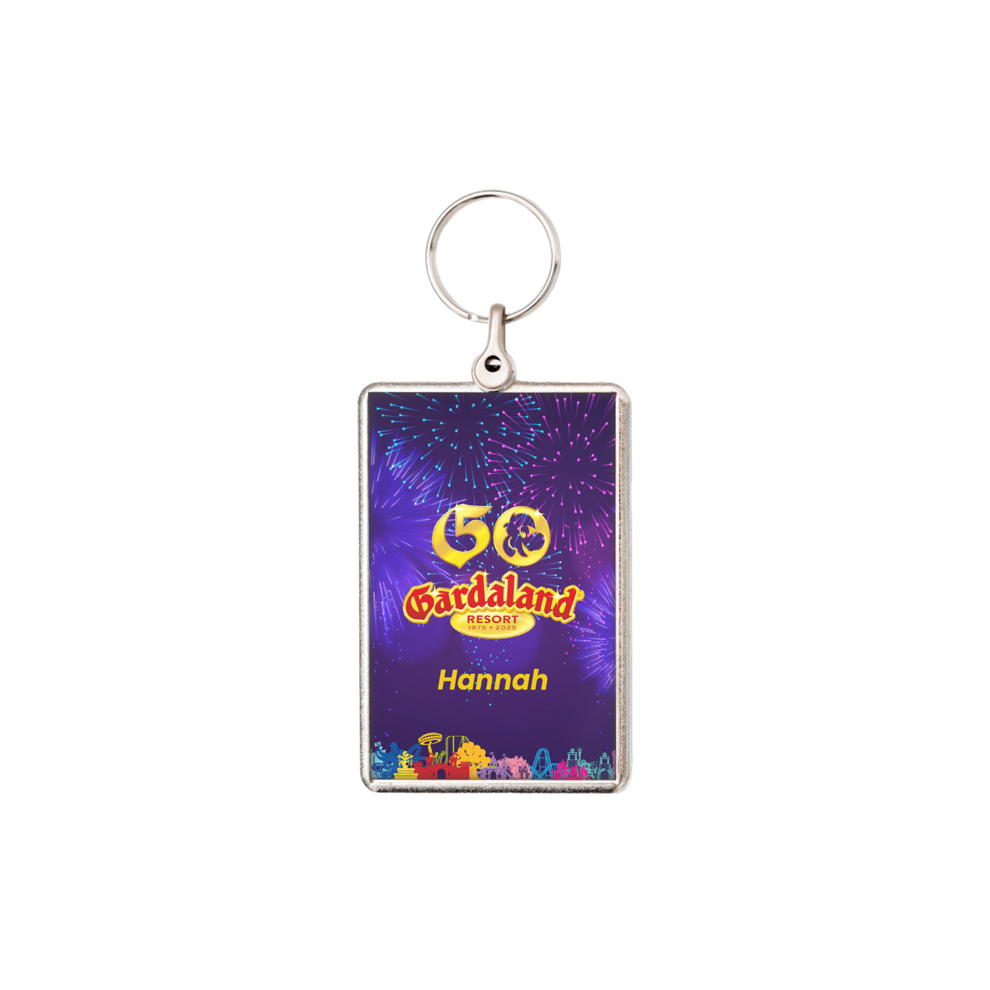 Portachiavi personalizzato Anniversary