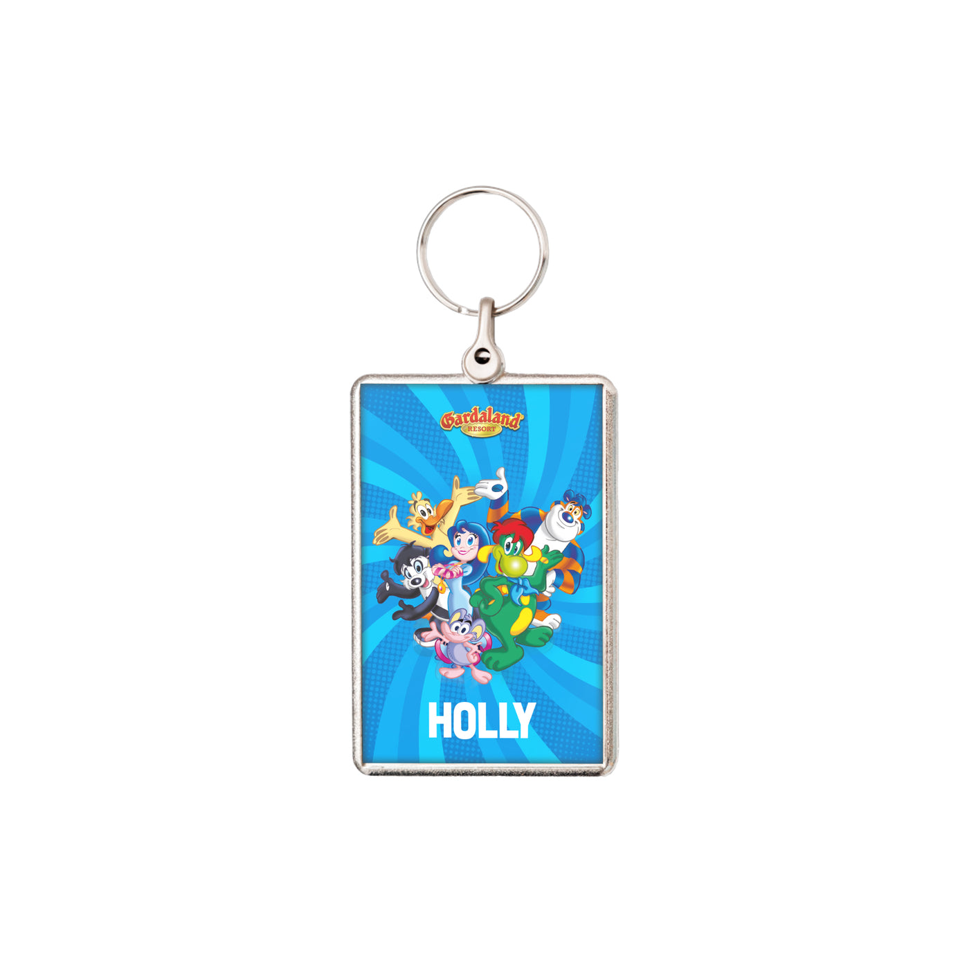 Portachiavi personalizzato Prezzemolo & Friends