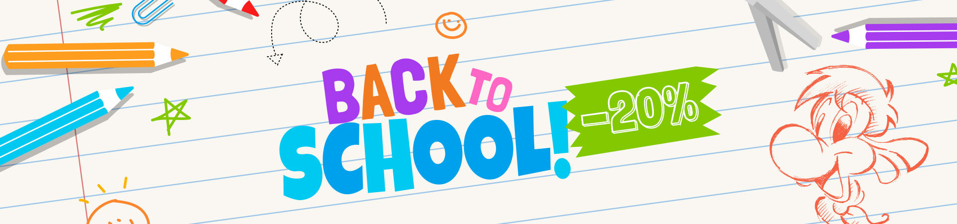 Banner Back to School desktop